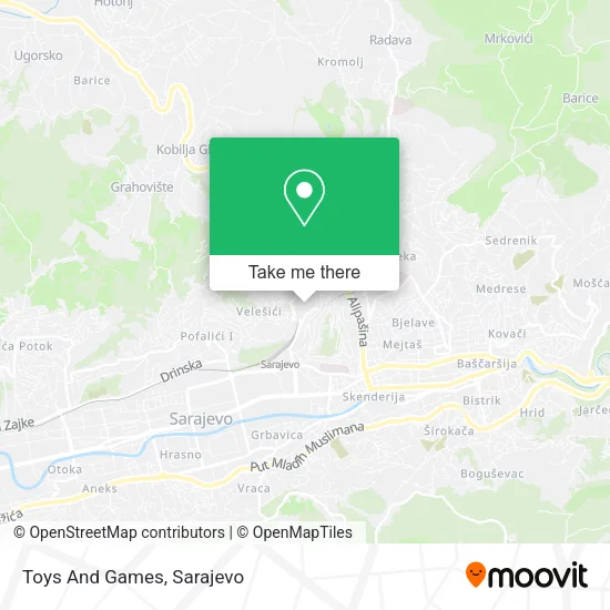 Toys And Games map