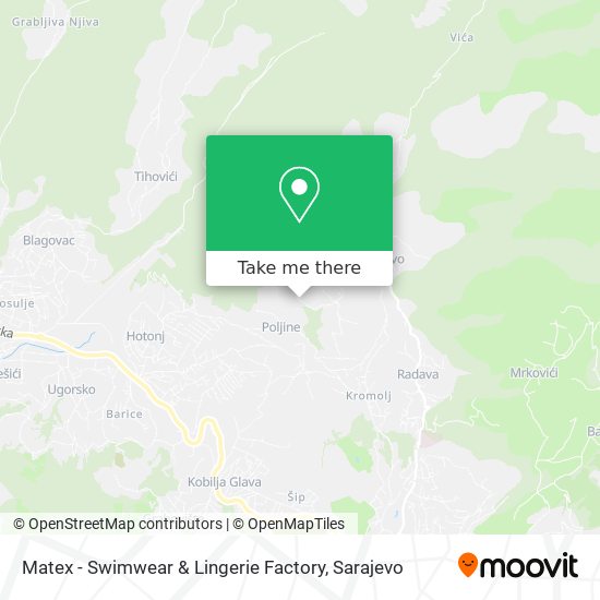 Matex - Swimwear & Lingerie Factory mapa
