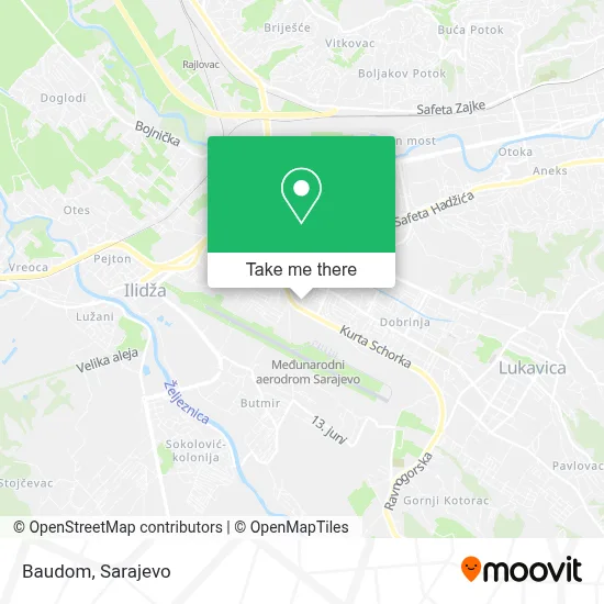 Baudom mapa