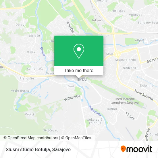 Slusni studio Botulja mapa