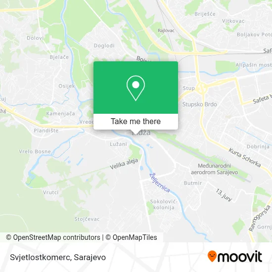 Svjetlostkomerc mapa