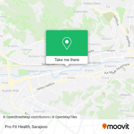 Pro Fit Health map