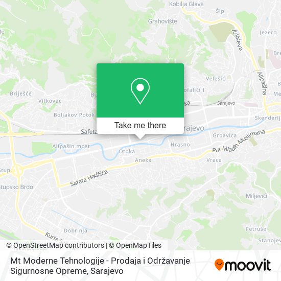 Mt Moderne Tehnologije - Prodaja i Održavanje Sigurnosne Opreme map