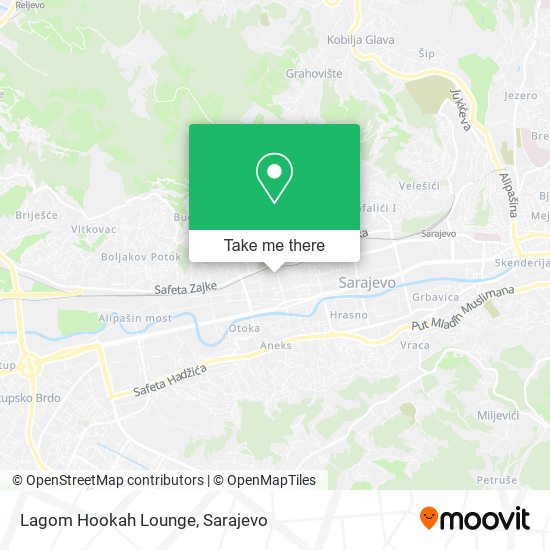 Lagom Hookah Lounge mapa