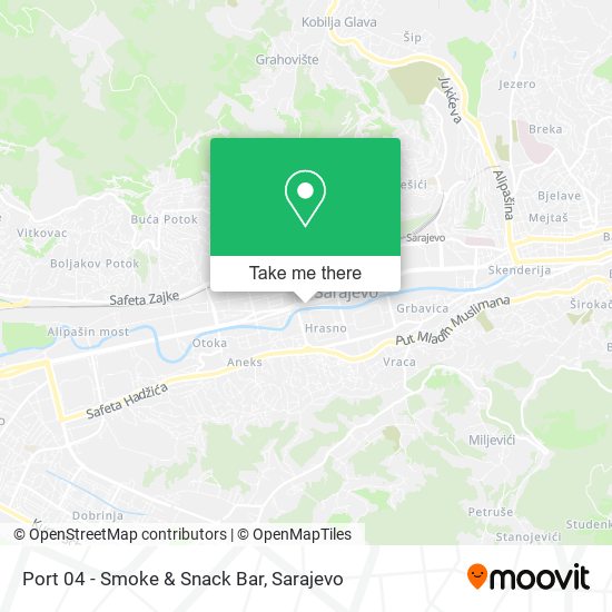 Port 04 - Smoke & Snack Bar map