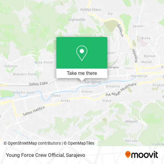 Young Force Crew Official map