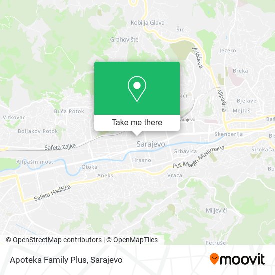 Apoteka Family Plus map