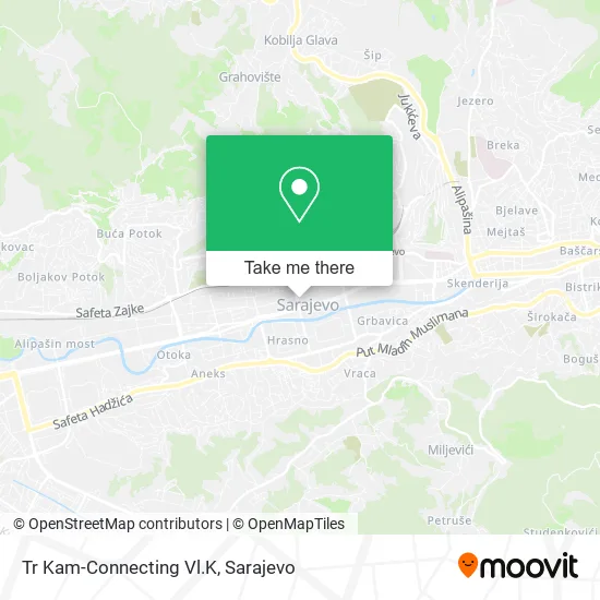 Tr Kam-Connecting Vl.K map