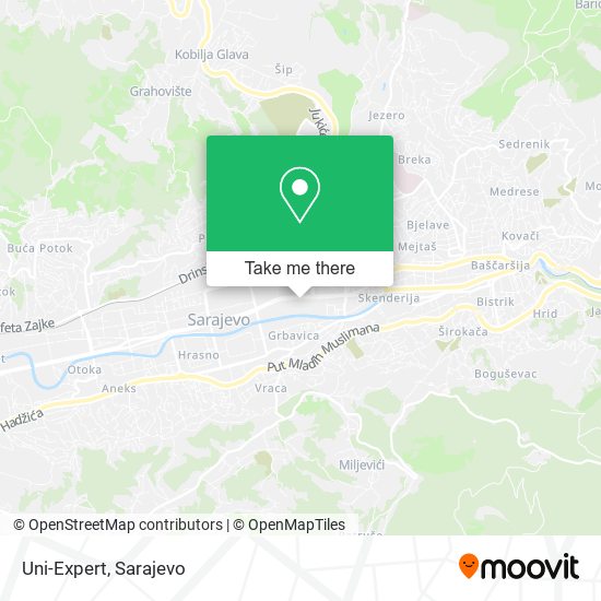 Uni-Expert map