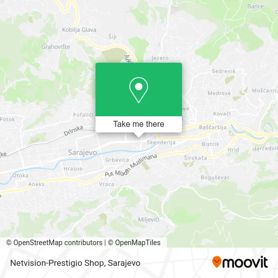 Netvision-Prestigio Shop mapa