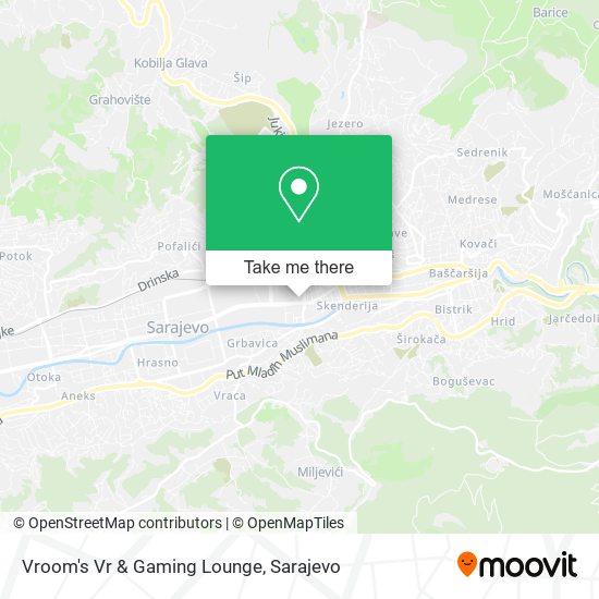 Vroom's Vr & Gaming Lounge map