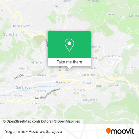 Yoga Time - Pozdrav map