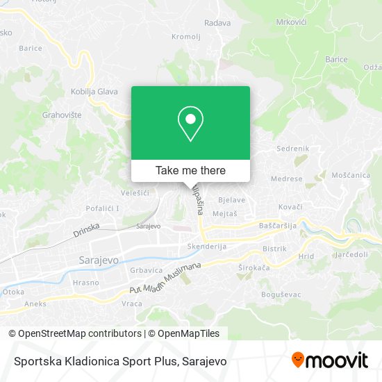 Sportska Kladionica Sport Plus map