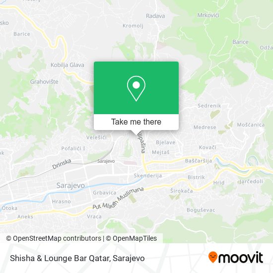 Shisha & Lounge Bar Qatar mapa