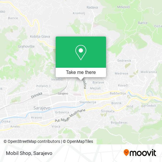 Mobil Shop mapa