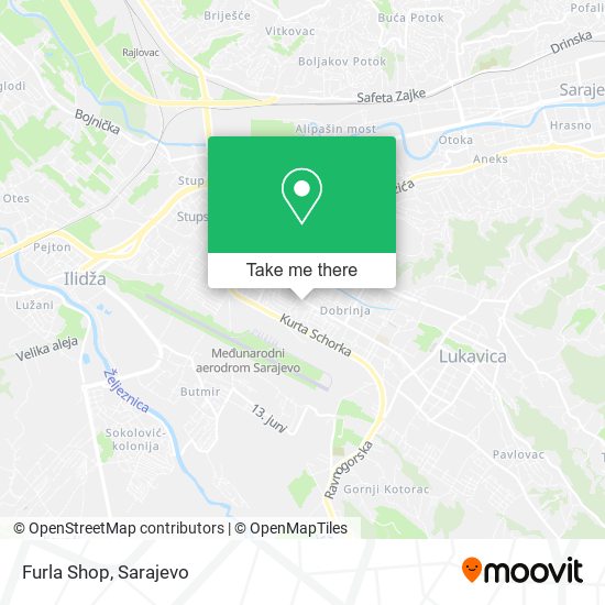 Furla Shop map