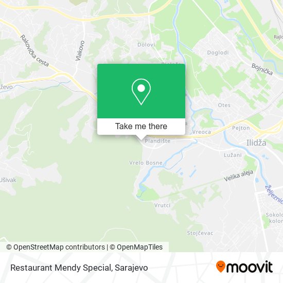 Restaurant Mendy Special mapa