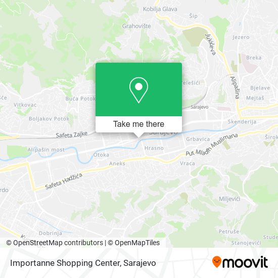 Importanne Shopping Center map