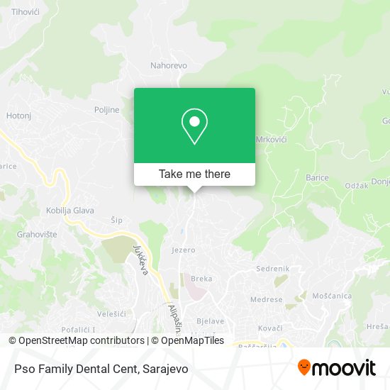 Pso Family Dental Cent map