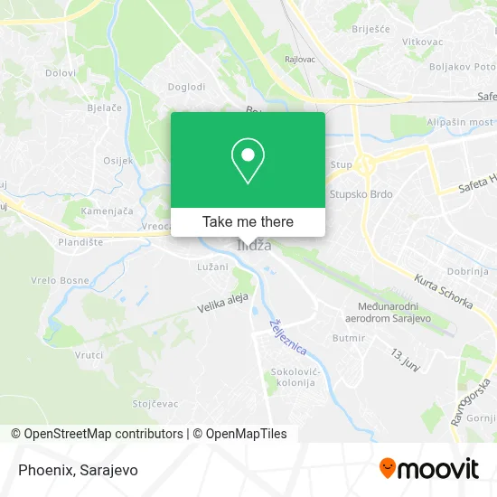 Phoenix mapa
