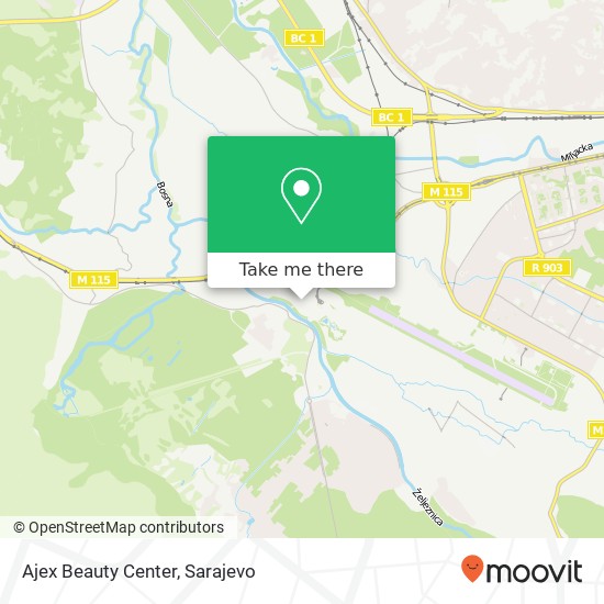 Ajex Beauty Center map