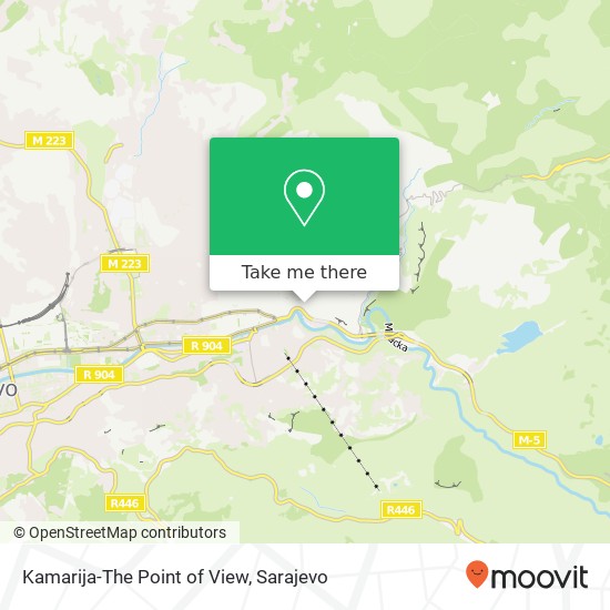 Kamarija-The Point of View mapa