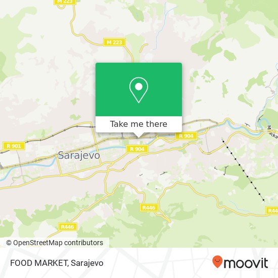 FOOD MARKET mapa