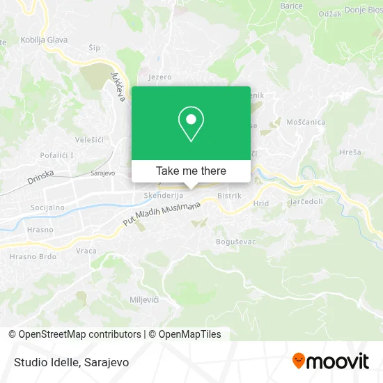 Studio Idelle mapa
