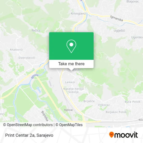 Print Centar 2a mapa
