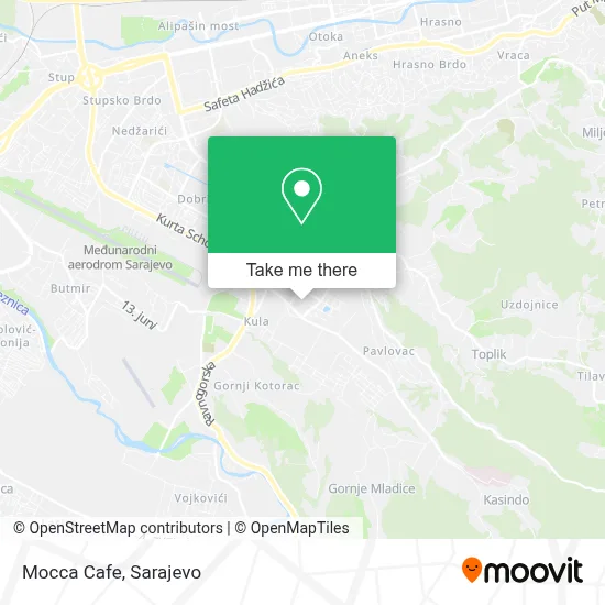 Caffe Mocca map