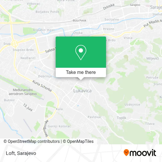 Loft mapa