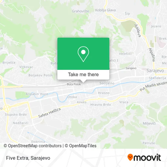 Five Extra mapa
