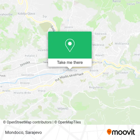 Mondoco mapa