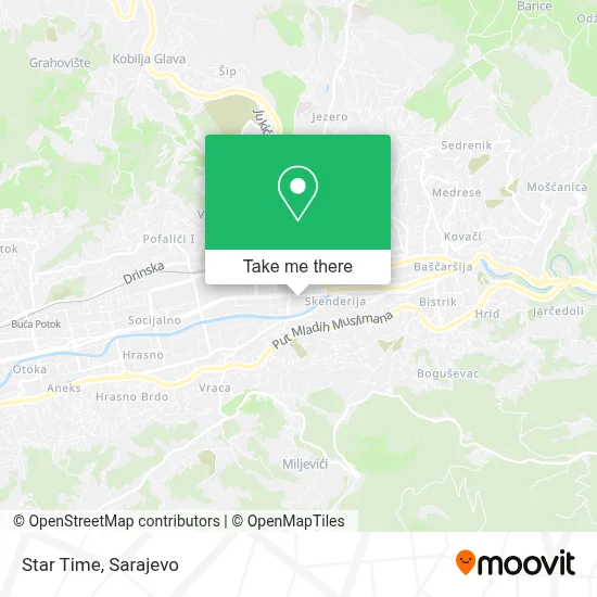 Star Time mapa