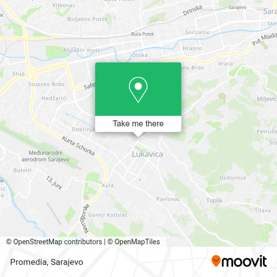 Promedia map