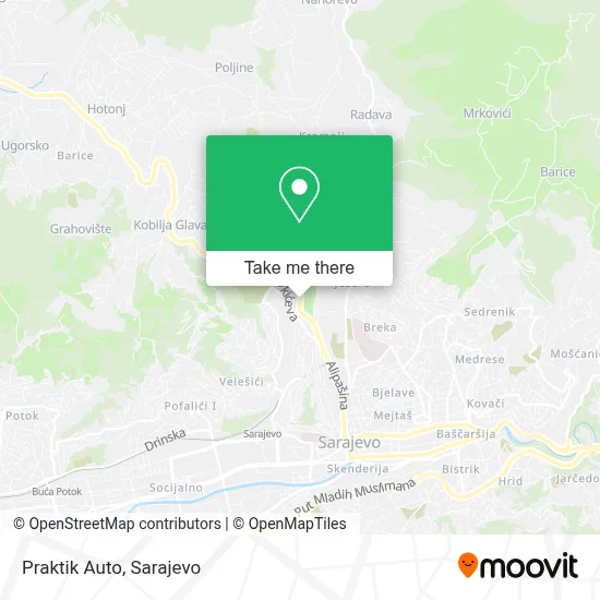 Praktik Auto mapa