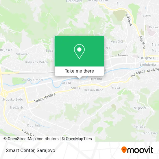 Smart Centar mapa