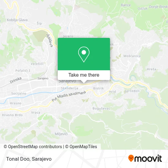 Tonal Doo mapa
