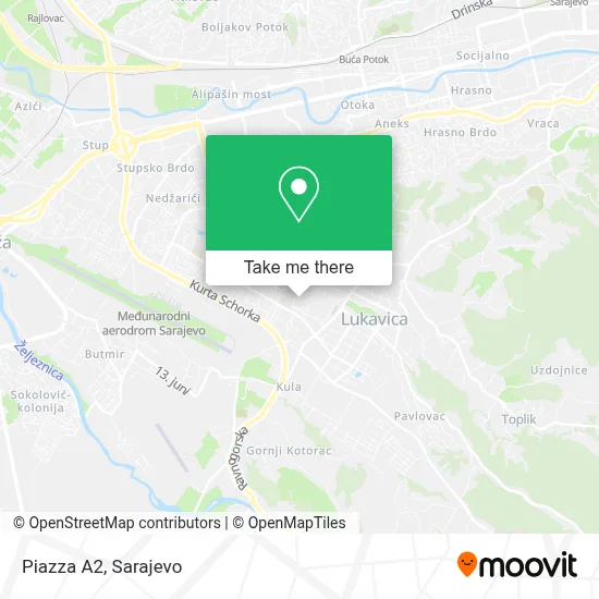 Piazza A2 mapa
