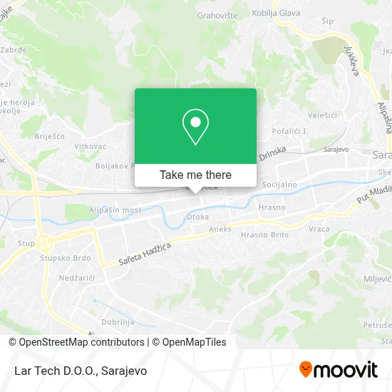 Lar Tech D.O.O. mapa