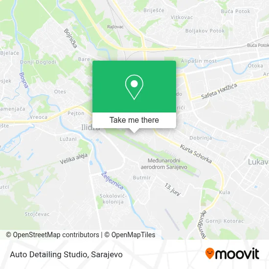 Auto Detailing Studio mapa