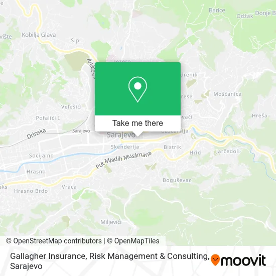 Gallagher Insurance, Risk Management & Consulting mapa