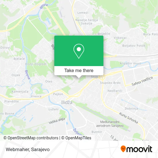 Webmaher map