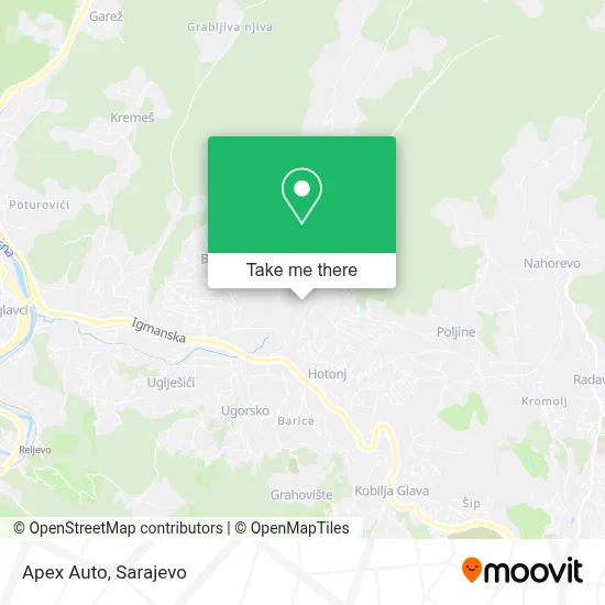 Apex Auto mapa