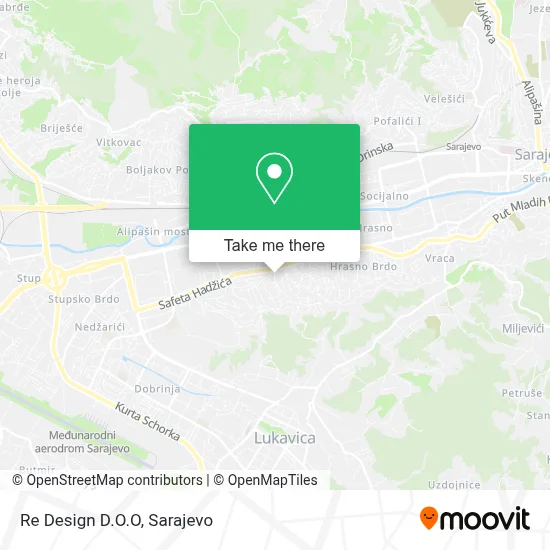 Re Design D.O.O mapa