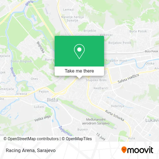 Racing Arena map