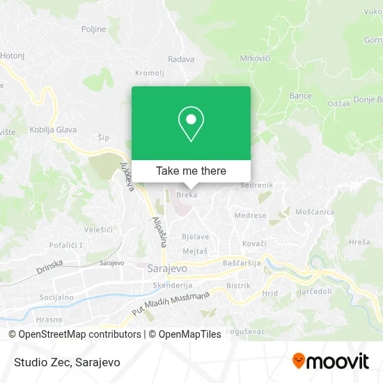 Studio Zec map