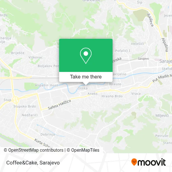 Coffe&Cake mapa