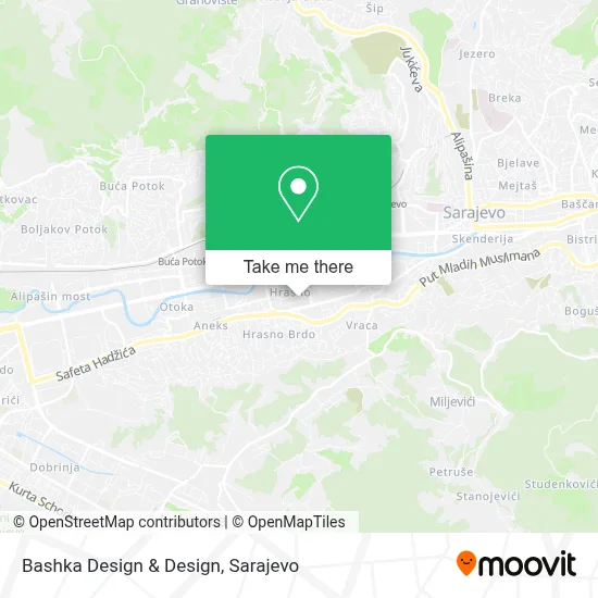 Bashka Design & Design mapa