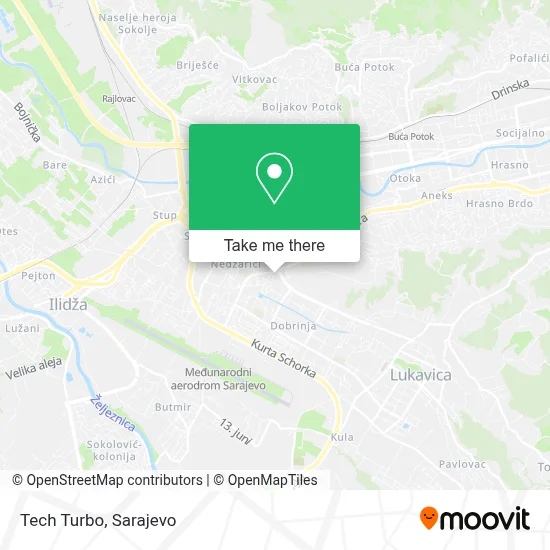 Tech Turbo mapa